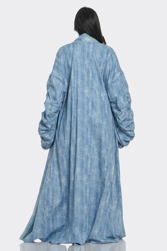 LET IT FLOW DENIM DUSTER